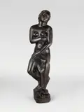 Badende by Georg Kolbe, 1919, Bronze mit schwarzer Patina. Höhe: 70 cm (27 ½ in.), sold Jun 2009