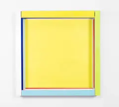 Imi Knoebel, Come on in my Kitchen, 1993, Acryl auf Aluminium und Holz
