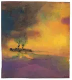 Emil Nolde, Meer mit Dampfer