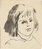 Wayne Thiebaud, Untitled, 1953, Ink on paper