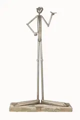 Ed Benavente, Stopping Point, 2001, Stainless steel