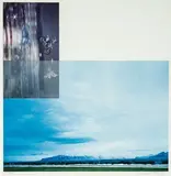 John Baldessari, The Overlap Series: Double Motorcyclists and Landscape (Icelandic 2003)