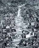 Bob Knox, Harbor Freeway, 2003, Acrylic on canvas