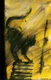 Richard Hambleton, Untitled (Shadow Cat)