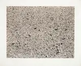 Vija Celmins, Desert (from Untitled Portfolio), 1975, 2-color lithograph on Twinrocker handmade paper