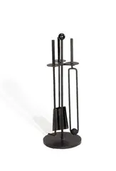 Mel Bogart, Fireplace tool set (4), c. 1960, Stewart-Winthrop