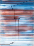 Ed Ruscha, Speed Racer, 1997, 4-color lithograph on Rives BFK paper