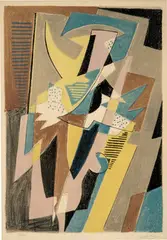 Danseuse by Gino Severini, 1957, Color lithograph on paper, sold Mar 2017