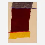 Theodoros Stamos, Untitled, screenprint in colors