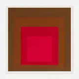 I-S LXXI b by Josef Albers, 1971, screenprint in colors on American Etching, sold Oct 2023