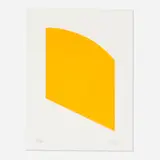Orange by Ellsworth Kelly, 2004, lithograph on BFK Rives, sold Oct 2023