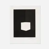 James Turrell, Squat (for Parkett 25), 1990, etching and aquatint on Zerkall
