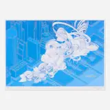 Alice Aycock, Park Avenue Paper Chase, 2011, inkjet print