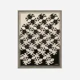M. C. Escher, Regular Division of the Plane V (Frogs)