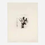 Jim Dine, Tin Shears (from the Ten Winter Tools series), 1973, lithograph on German Etching Deluxe