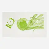 James Rosenquist, Spokes (2nd State), 1978, etching and aquatint