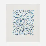 Donald Sultan, Wallflower 12 (from the Wallflowers series), 2008, screenprint in colors