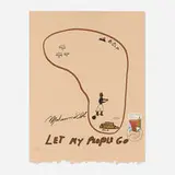 Muhammad Ali, Let My People Go, 1979, offset lithograph on paper