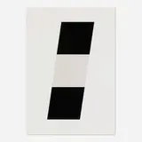 Ellsworth Kelly, Black/White/Black