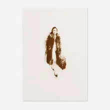 Alex Kanevsky, Traveller with Luggage 2, 2011, etching and aquatint with direct gravure on Magnani