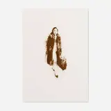Alex Kanevsky, Traveller with Luggage 2, 2011, etching and aquatint with direct gravure on Magnani