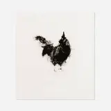 Alex Kanevsky, Rooster, 2011, etching and aquatint with direct gravure on Magnani