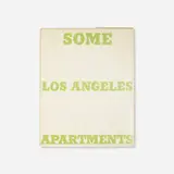 Some Los Angeles Apartments by Ed Ruscha, 1965, black offset printing on 100 lb. white Vicksburg Vellum text paper, sold Oct 2023