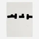 Eduardo Chillida, Columbus (from the Columbus: In Search of a New Tomorrow portfolio), 1992, screenprint and embossing