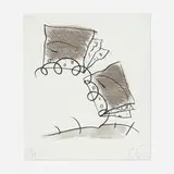 Claes Oldenburg, Notebook Torn in Half, 1997, lithograph on St. Armand Special Etching