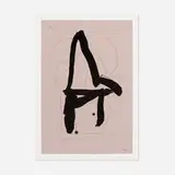 Beau Geste IV (from the Beau Geste Suite) by Robert Motherwell, 1989, lithograph in colors on Georges Duchêne, sold Oct 2023