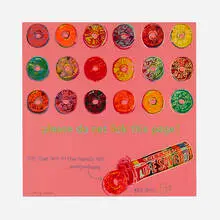 Andy Warhol, Life Savers (from the Ads portfolio), 1985, screenprint in colors on Lenox Museum Board