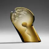 Latchezar Boyadjiev, Fulfillment, 2008, cast, acid-etched, and polished glass