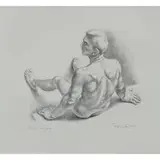 Paul Cadmus, Teddo, 1985