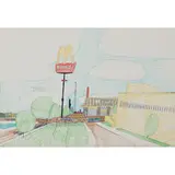 Wesley Willis, The Chicago Skyline, Wells, Wentworth 51st (McDonald's)