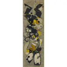 Hodaka Yoshida, Antique Man-Yellow, 1959