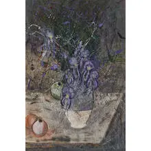 Louis Boudreault, Nature Morte aux Iris de Jardin (Still Life), 1994