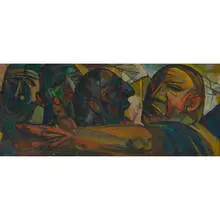 Read Arnaud, Four Cubist Men, 1954