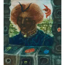 Arik Brauer, Fenster (Window), 1965