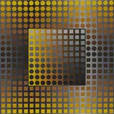 Vasarely Planetary Folklore Participations No. 2, 1971 by Victor Vasarely, sold Feb 2021