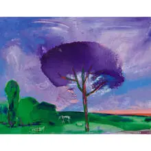 Paul Guiramand, The Tree on Via Appia, 1987