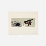 Georges Braque, Le Poète from Cinq Poésies en Hommage à Georges Braque, 1958, color lithograph on paper