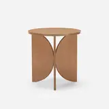 Scott Burton, Tripod table, walnut plywood