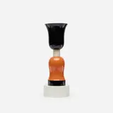 Sybilla vase by Ettore Sottsass, 1994, porcelain, sold Jan 2018