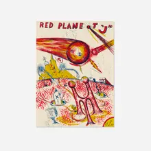H. C. Westermann, Red Planet J, 1967, lithograph on paper