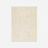 Pablo Picasso, Table des Eaux-Fortes from Le Chef d'Oeuvre Inconnu, 1931, drypoint etching on laid paper