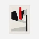 Dionigi Cossu, The Bridge, 1983, color lithograph on paper
