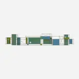 Peter Pepper Products, wall sculpture, c. 1955, enameled steel