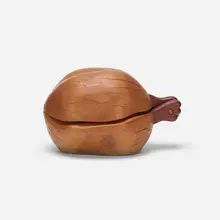 Jon Brooks, Walnut, 1973, carved elm, rosewood, carved walnut, beech