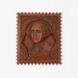 Robert G. Andrus, George, c. 1975, hand-carved wood