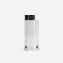Folke Arström, cocktail shaker, c. 1930, silverplate, Bakelite